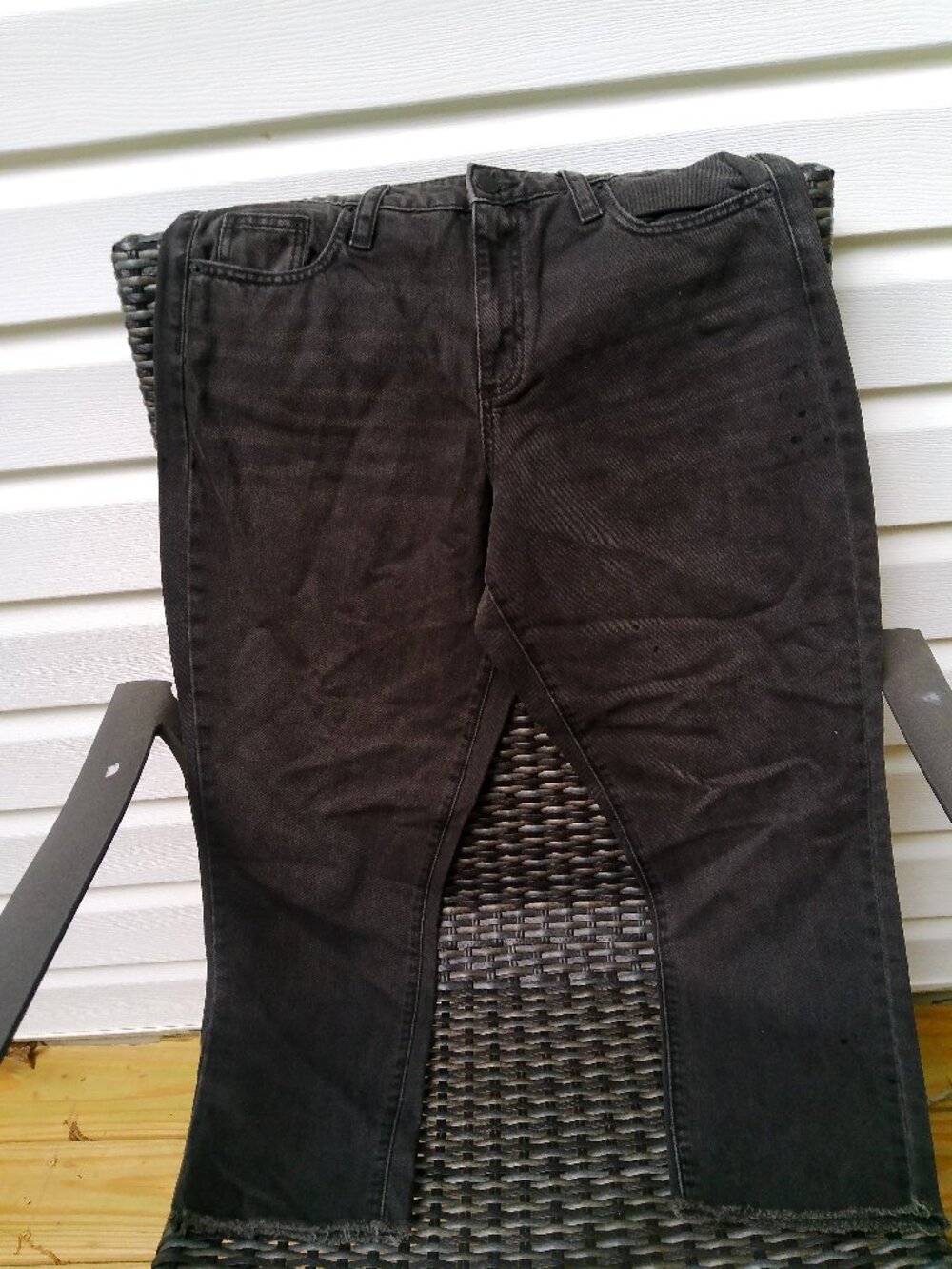 HIGH RISE UNIVERSAL THREAD FADED BLACK JEANS NEW NO TAGS